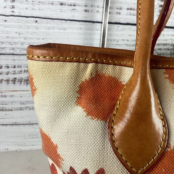 DOONEY & BOURKE CYNDY TOTE HAND SHOULDER BAG DAHLIA FLORAL PURSE REHAB EUC - Picture 5 of 14